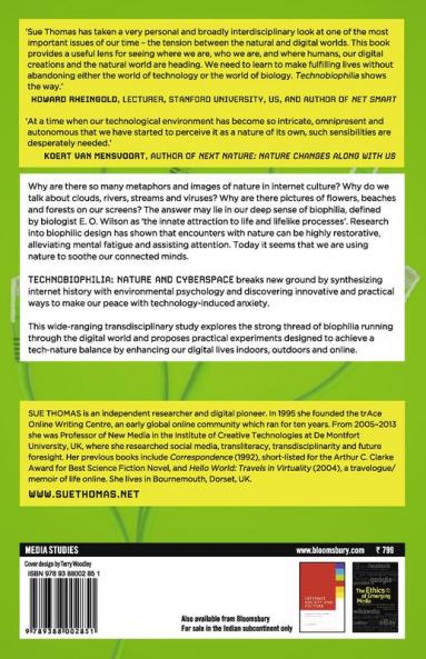 Technobiophilia: Nature and Cyberspace