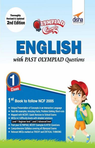 Olympiad Champs English Class 1 with Past Olympiad Questions 2nd Edition