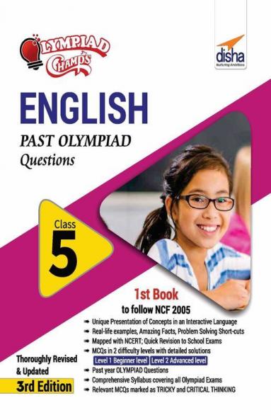 Olympiad Champs English Class 5 with Past Olympiad Questions 3rd Edition