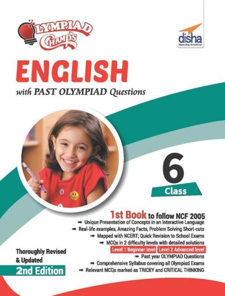 Olympiad Champs English Class 6 with Past Olympiad Questions 2nd Edition
