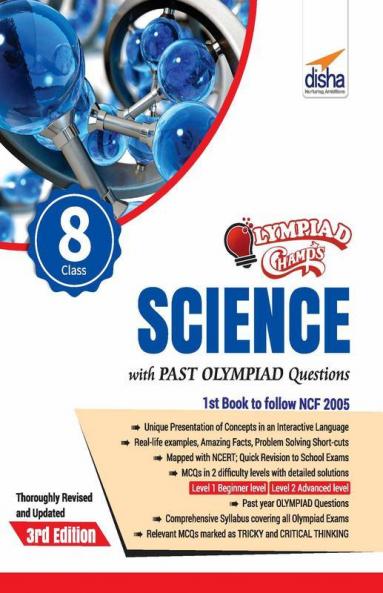 Olympiad Champs Science Class 8 with Past Olympiad Questions 3rd Edition