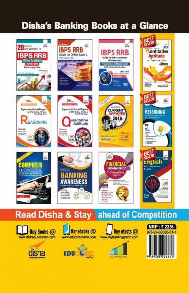 20 Practice Sets Workbook for IBPS RRB Officer Scale 1 Preliminary Exam 3rd Edition