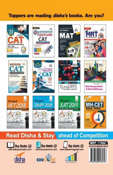 Verbal Ability & Comprehension for CAT/ XAT/ IIFT with 5 Mock Tests 3rd Edition