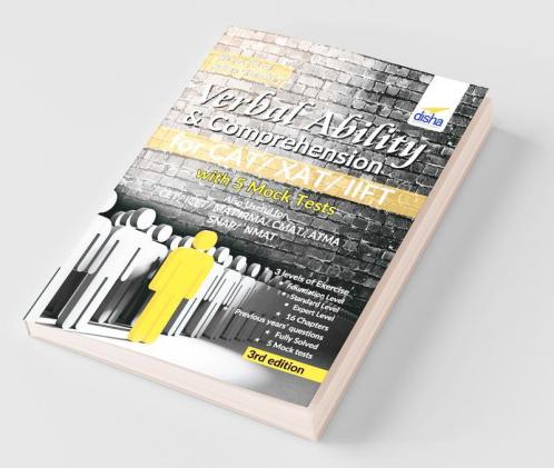 Verbal Ability & Comprehension for CAT/ XAT/ IIFT with 5 Mock Tests 3rd Edition