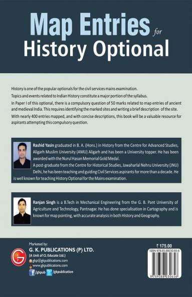 MAP Entries for History Optional