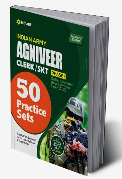 Indian Army Agniveer Clerk / SKT Phase 1 Exam 50 Practice Sets