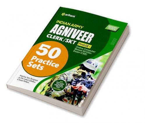Indian Army Agniveer Clerk / SKT Phase 1 Exam 50 Practice Sets