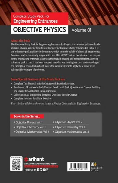 Objective Physics Volume 1 For Engineering Entrances