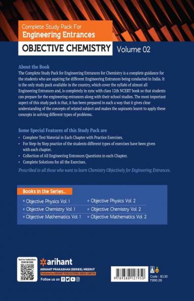 Objective Chemistry Volume 2 For Engineering Entrances