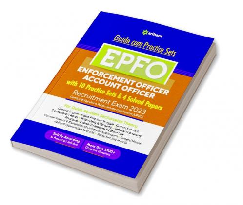 EPFO (Enforcement Officer Account Officer) with 10 Practice Sets & 4 Solved Papers