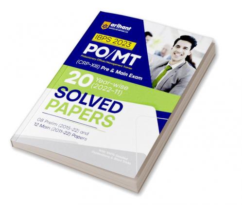 20 Year-Wise (2022-11) Solved Papers IBPS Bank PO/MT Pre & Main Exam 2023