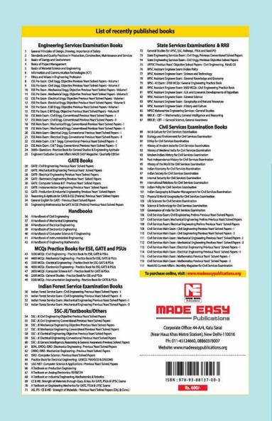 BPSC(AE) : 2700 MCQs Prac. Book Gen.Engineering
