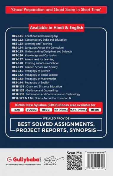 BESE-132 Guidance And Counselling