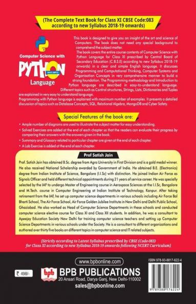 Computer Science With Python Language Made Simple