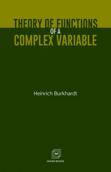 Theory of Functions of a Complex Variable