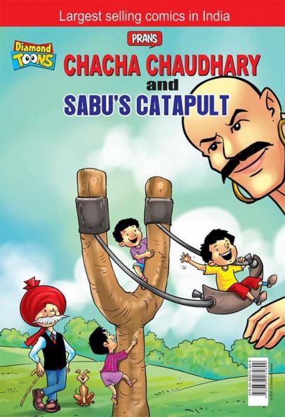 Chacha Chaudhary and Sabu's Catapult