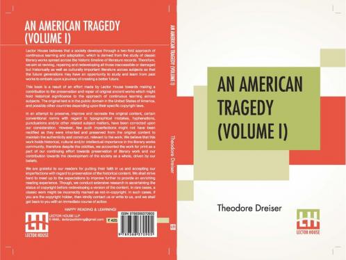 An American Tragedy (Volume I)