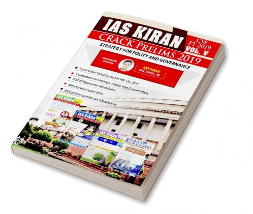 IAS Kiran volume 5 -Crack Prelims 2019- Strategy for Polity and Governance