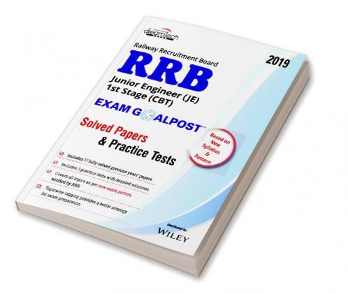 RRB Junior Engineer (JE) 1st Stage (CBT) Exam Goalpost Solved Papers & Practice Tests