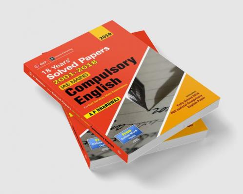 IAS Mains Compulsory English : Solved Papers 2001-18 5e 2019