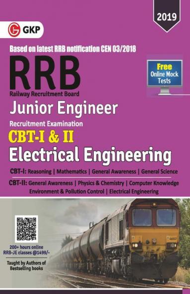 RRB (Railway Recruitment Board) 2019 - Junior Engineer CBT -I & II - Electrical Engineering