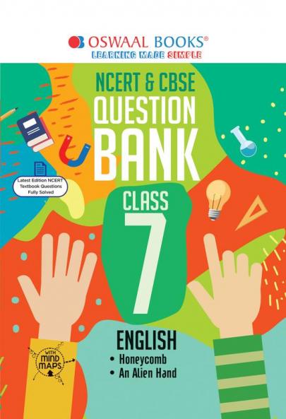 Oswaal NCERT & CBSE Question Bank Class 7 English Book (For 2021 Exam)