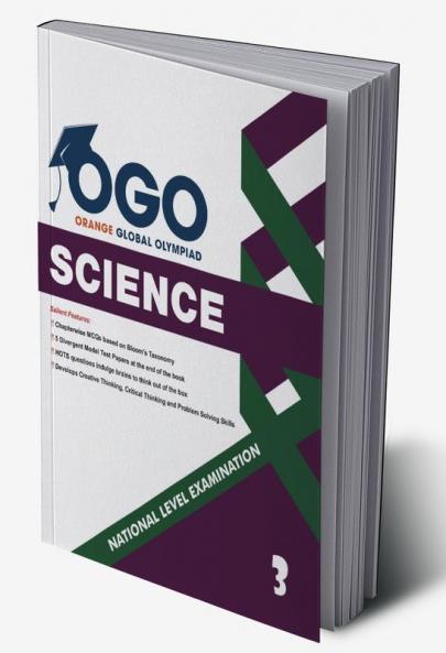 Full Marks Science NLE Olympiad Prep Book for Class 3: Aligned with Bloom's Taxonomy NCERT Syllabus HOTS and Model Test Papers | Strengthens Problem-Solving Skills | Ideal for 2025 & 2026 Olympiads