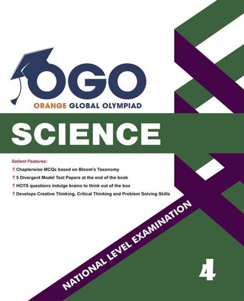 Full Marks Science NLE Olympiad Prep Book for Class 4: Aligned with Bloom's Taxonomy NCERT Syllabus HOTS and Model Test Papers | Strengthens Problem-Solving Skills | Ideal for 2025 & 2026 Olympiads