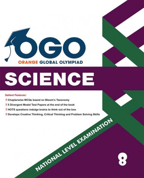 Full Marks Science NLE Olympiad Prep Book for Class 8: Aligned with Bloom's Taxonomy NCERT Syllabus HOTS and Model Test Papers | Strengthens Problem-Solving Skills | Ideal for 2025 & 2026 Olympiads
