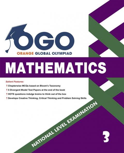Full Marks Mathematics NLE Olympiad Prep Book for Class 3: Aligned with Bloom's Taxonomy NCERT Syllabus HOTS and Model Test Papers | Strengthens Problem-Solving Skills | Ideal for 2025 & 2026 Olympiads