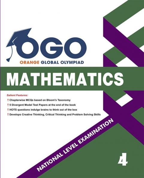 Full Marks Mathematics NLE Olympiad Prep Book for Class 4: Aligned with Bloom's Taxonomy NCERT Syllabus HOTS and Model Test Papers | Strengthens Problem-Solving Skills | Ideal for 2025 & 2026 Olympiads