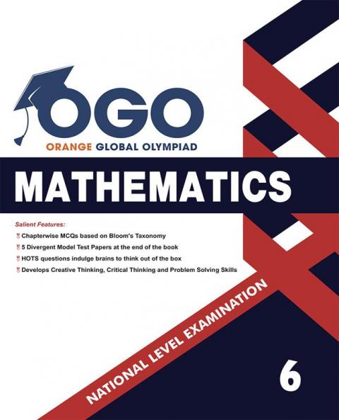 Full Marks Mathematics NLE Olympiad Prep Book for Class 6: Aligned with Bloom's Taxonomy NCERT Syllabus HOTS and Model Test Papers | Strengthens Problem-Solving Skills | Ideal for 2025 & 2026 Olympiads