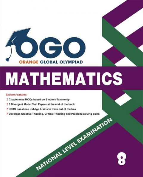 Full Marks Mathematics NLE Olympiad Prep Book for Class 8: Aligned with Bloom's Taxonomy NCERT Syllabus HOTS and Model Test Papers | Strengthens Problem-Solving Skills | Ideal for 2025 & 2026 Olympiads