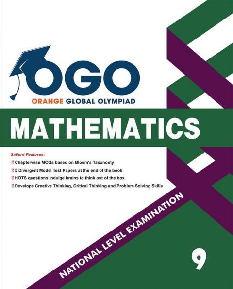 Full Marks Mathematics NLE Olympiad Prep Book for Class 9: Aligned with Bloom's Taxonomy NCERT Syllabus HOTS and Model Test Papers | Strengthens Problem-Solving Skills | Ideal for 2025 & 2026 Olympiads