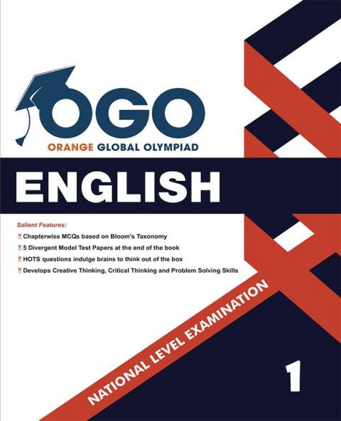 Full Marks English NLE Olympiad Prep Book for Class 1: Aligned with Bloom's Taxonomy NCERT Syllabus HOTS and Model Test Papers | Strengthens Problem-Solving Skills | Ideal for 2025 & 2026 Olympiads
