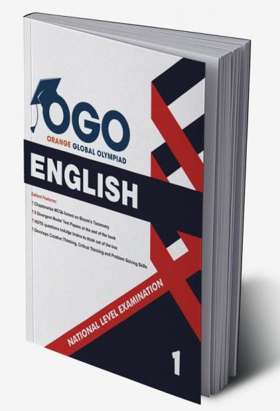 Full Marks English NLE Olympiad Prep Book for Class 1: Aligned with Bloom's Taxonomy NCERT Syllabus HOTS and Model Test Papers | Strengthens Problem-Solving Skills | Ideal for 2025 & 2026 Olympiads