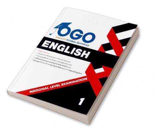 Full Marks English NLE Olympiad Prep Book for Class 1: Aligned with Bloom's Taxonomy NCERT Syllabus HOTS and Model Test Papers | Strengthens Problem-Solving Skills | Ideal for 2025 & 2026 Olympiads
