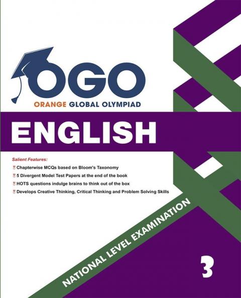 Full Marks English NLE Olympiad Prep Book for Class 3: Aligned with Bloom's Taxonomy NCERT Syllabus HOTS and Model Test Papers | Strengthens Problem-Solving Skills | Ideal for 2025 & 2026 Olympiads