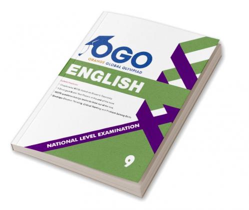Full Marks English NLE Olympiad Prep Book for Class 9: Aligned with Bloom's Taxonomy NCERT Syllabus HOTS and Model Test Papers | Strengthens Problem-Solving Skills | Ideal for 2025 & 2026 Olympiads