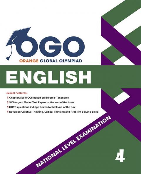 Full Marks English NLE Olympiad Prep Book for Class 4: Aligned with Bloom's Taxonomy NCERT Syllabus HOTS and Model Test Papers | Strengthens Problem-Solving Skills | Ideal for 2025 & 2026 Olympiads