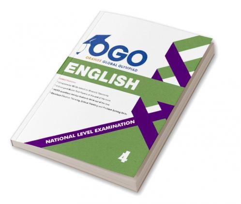 Full Marks English NLE Olympiad Prep Book for Class 4: Aligned with Bloom's Taxonomy NCERT Syllabus HOTS and Model Test Papers | Strengthens Problem-Solving Skills | Ideal for 2025 & 2026 Olympiads