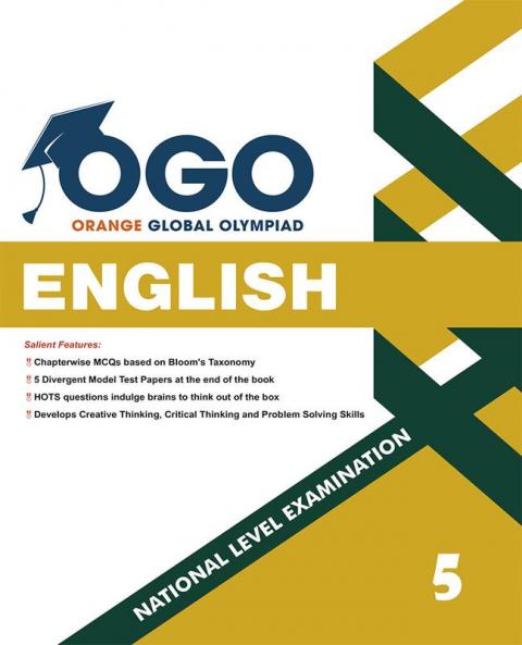 Full Marks English NLE Olympiad Prep Book for Class 5: Aligned with Bloom's Taxonomy NCERT Syllabus HOTS and Model Test Papers | Strengthens Problem-Solving Skills | Ideal for 2025 & 2026 Olympiads