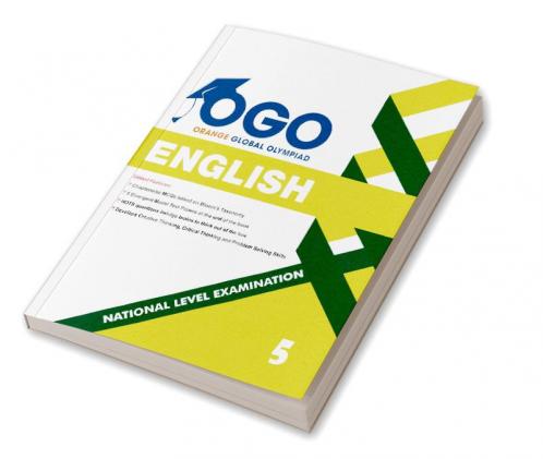 Full Marks English NLE Olympiad Prep Book for Class 5: Aligned with Bloom's Taxonomy NCERT Syllabus HOTS and Model Test Papers | Strengthens Problem-Solving Skills | Ideal for 2025 & 2026 Olympiads