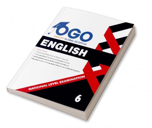 Full Marks English NLE Olympiad Prep Book for Class 6: Aligned with Bloom's Taxonomy NCERT Syllabus HOTS and Model Test Papers | Strengthens Problem-Solving Skills | Ideal for 2025 & 2026 Olympiads