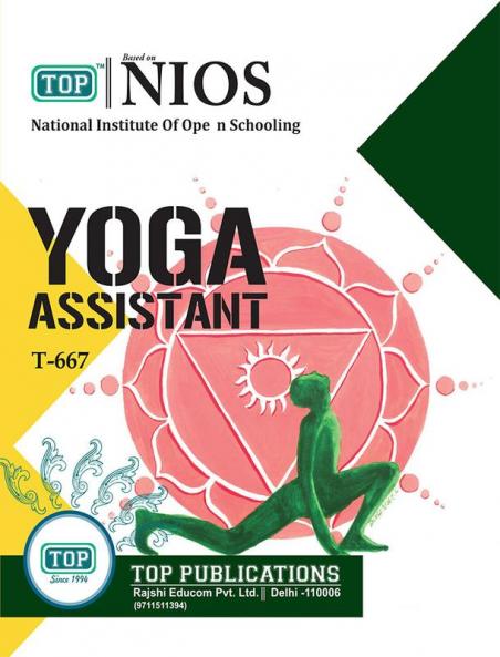 TOP-667 YOGA ASSISTANT Vocational Course NIOS Guide Book English Medium