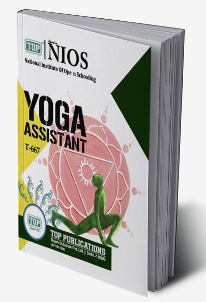 TOP-667 YOGA ASSISTANT Vocational Course NIOS Guide Book English Medium