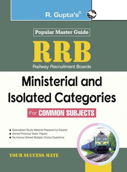 RRB: Ministerial Isolated Categories For Common Subjects Exam Guide