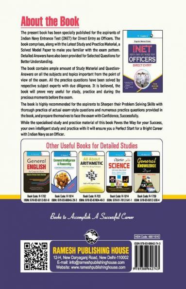 INET: Indian Navy Entrance Test Officers (Direct Entry) Guide
