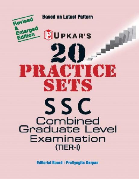 20 Practice Sets SSC Combined Graduate Level EXAMINATION (TIER-I)