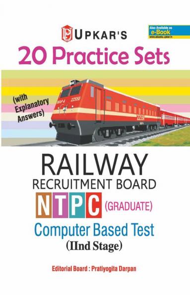 20 Practice Sets RAILWAY RECRUITMENT BOARD NTPC (GRADUATE) CBT (IInd Stage)